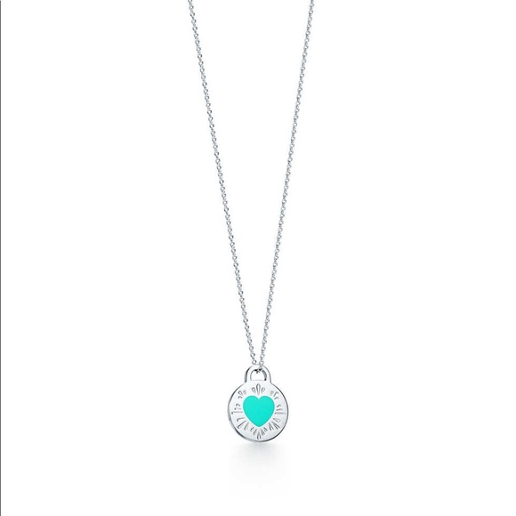 Tiffany Round Heart Pendant 
